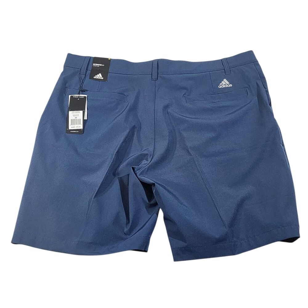 Adidas Ultimate365 Men's 8.5" Golf Shorts Crew Navy Chino Style ADVR0838 NWT - Picture 2 of 9